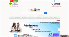 Desktop Screenshot of myujjain.com